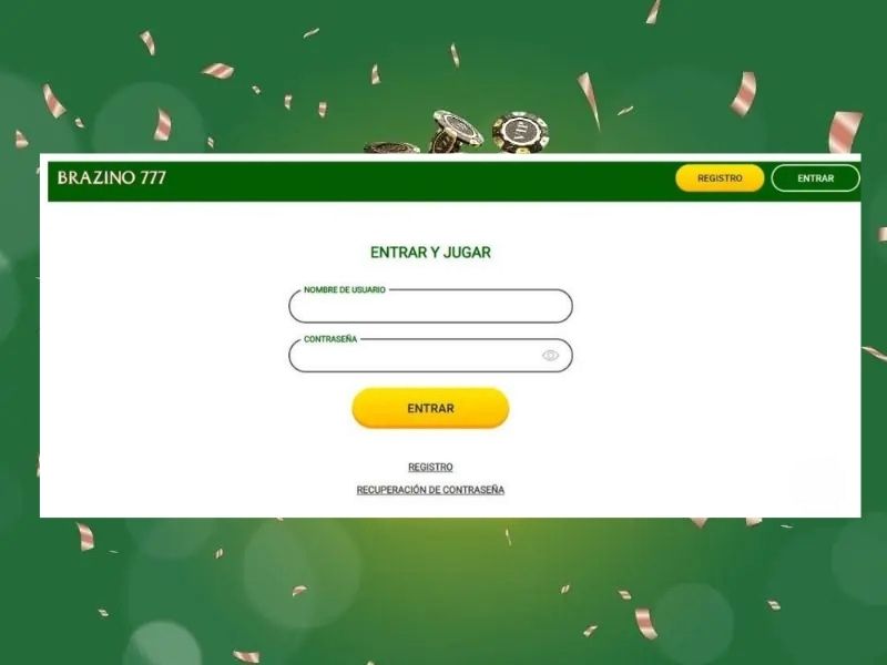 Accedi al sito web di Brazino 777